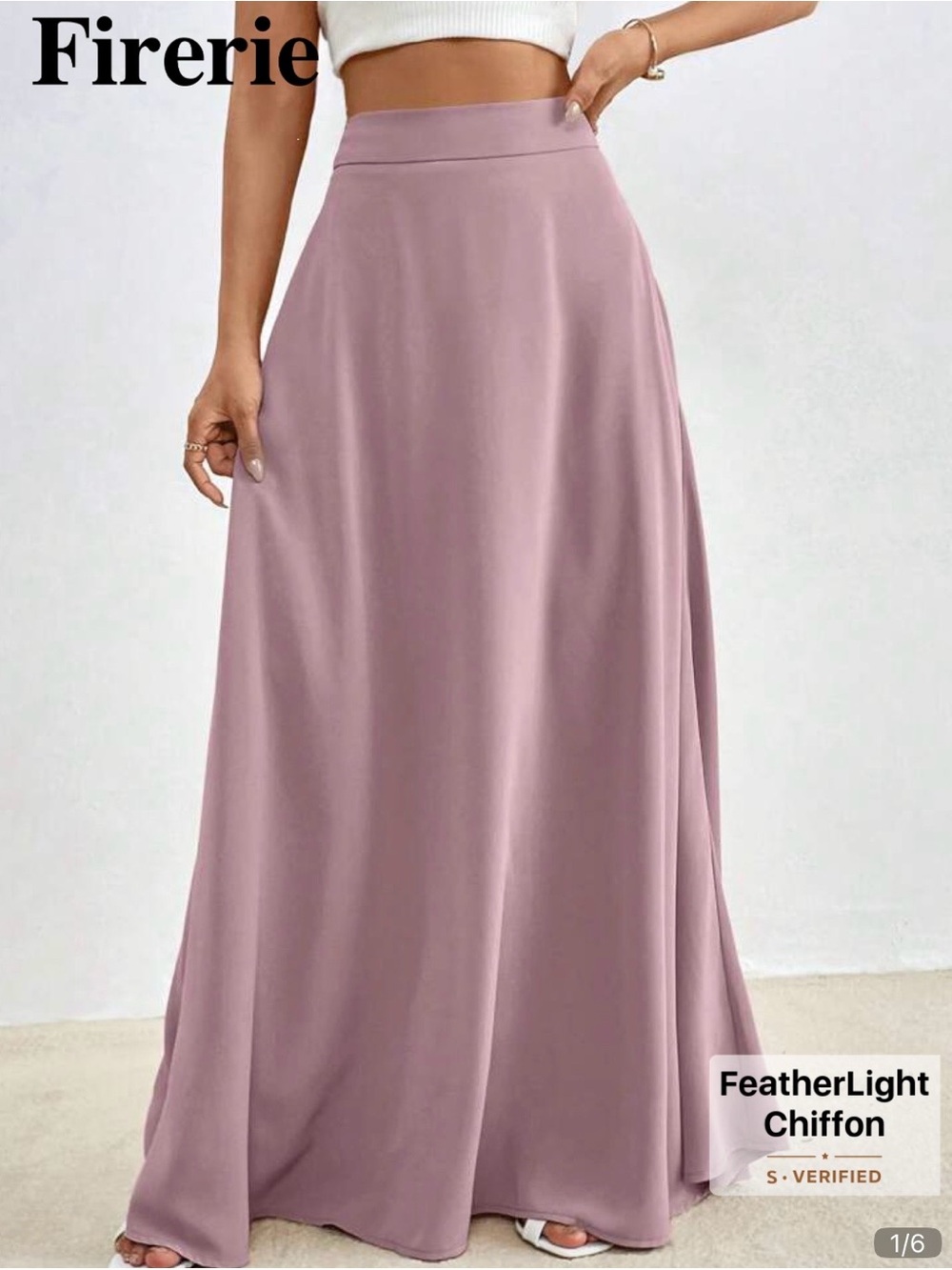 Women's pink Maxi Skirt